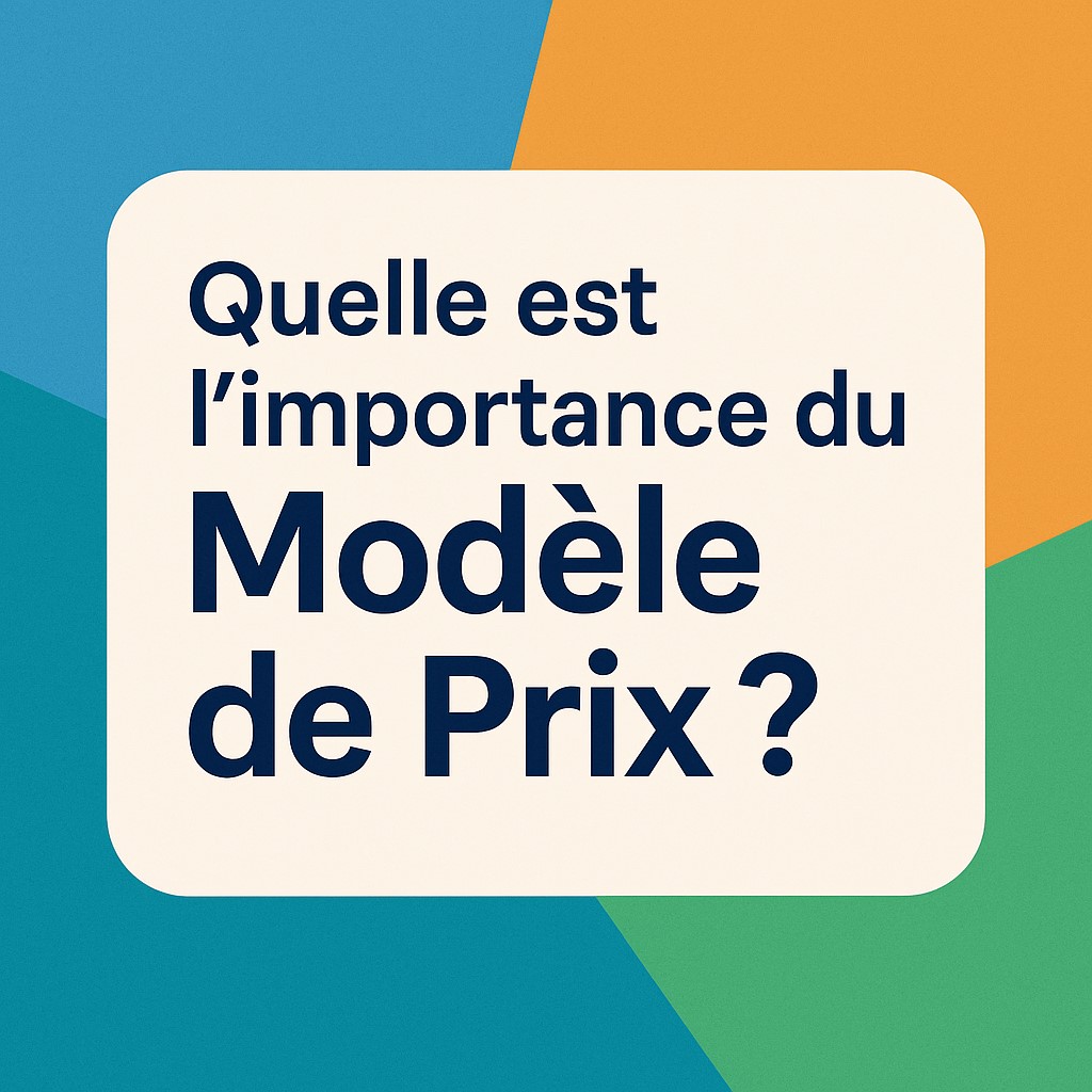 Illustration représentant le modèle de prix et son impact sur la performance économique d’une entreprise