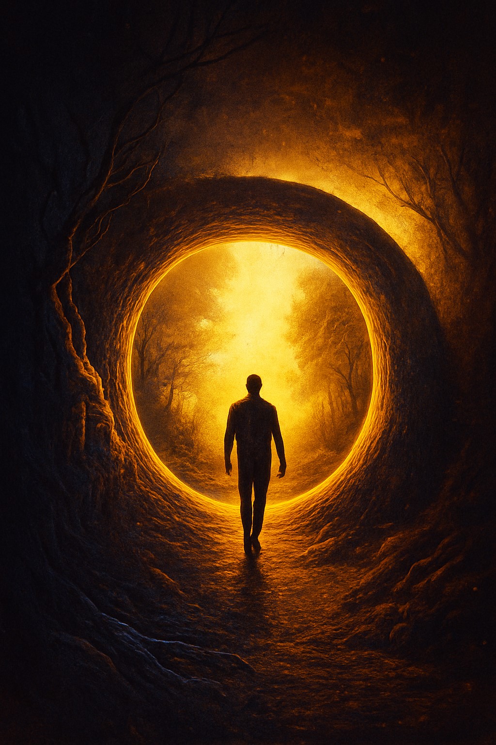 Illustration symbolique et abstraite représentant une vision alternative et transformatrice du déficit public français.